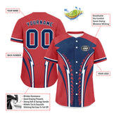 Custom Personalized Authentic Baseball Jersey BSBJ01-E023019-5